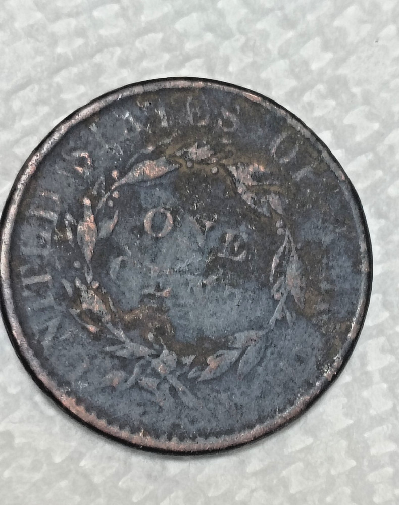 1819 Coronet head large cent US Coin