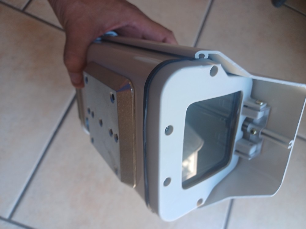 Aluminum Camera Housings and Plastic Arm Bracket