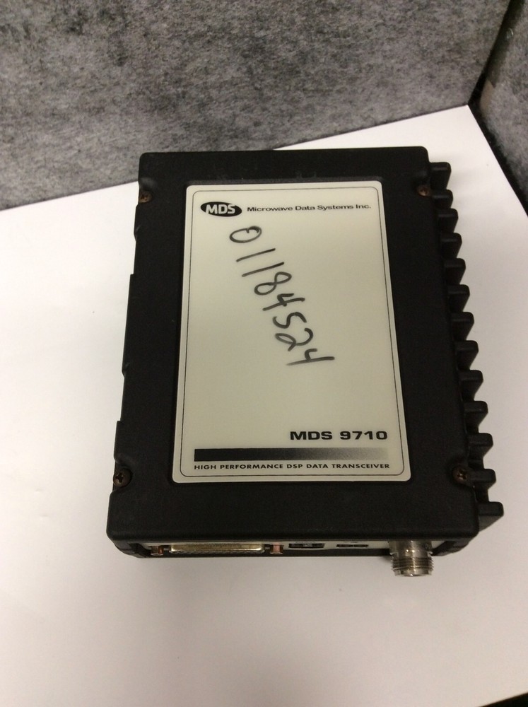 MDS 9710 HL DATA TRANSCEIVER HIGH PERFORMANCE DSP DATA TRANSCEIVER 13.8VDC