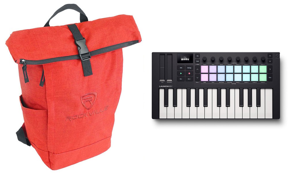 Novation LAUNCHKEY MINI 25 MK4 25-key MIDI Ableton Keyboard Controller+Backpack