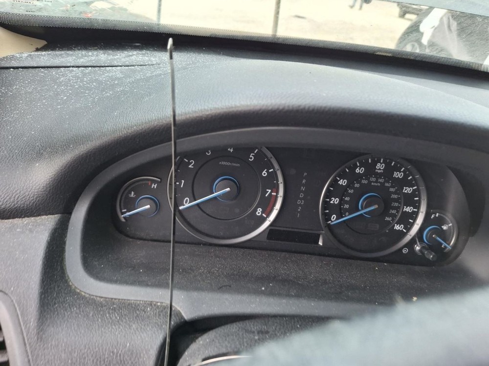 2010 Honda Crosstour Used Upper Dash Display Screen, No Anti-Theft Code
