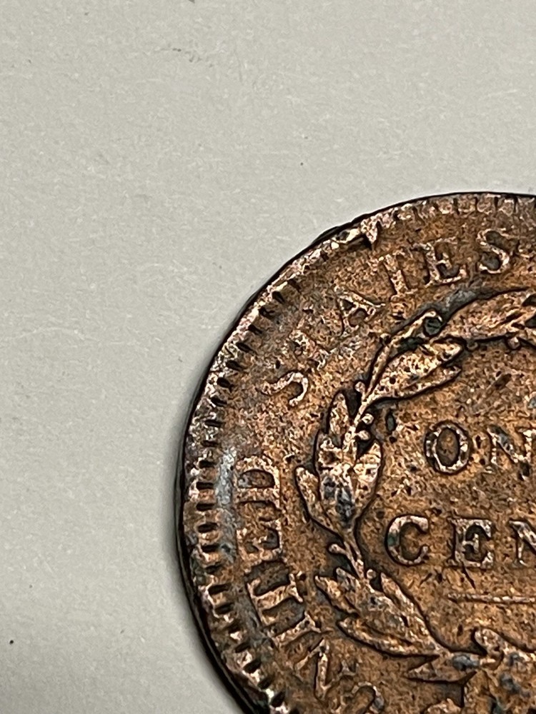 1817 Large Cent Matron Coronet Head 13 Stars, Liberty