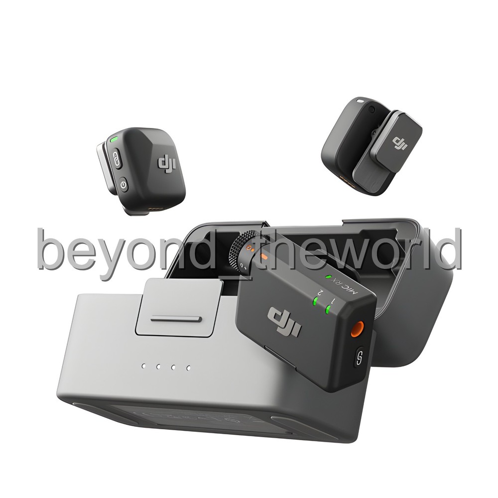DJI Mic Mini (2TX+1RX+Charging Case) Mini Wireless Microphone Full Set⭐Tracking⭐