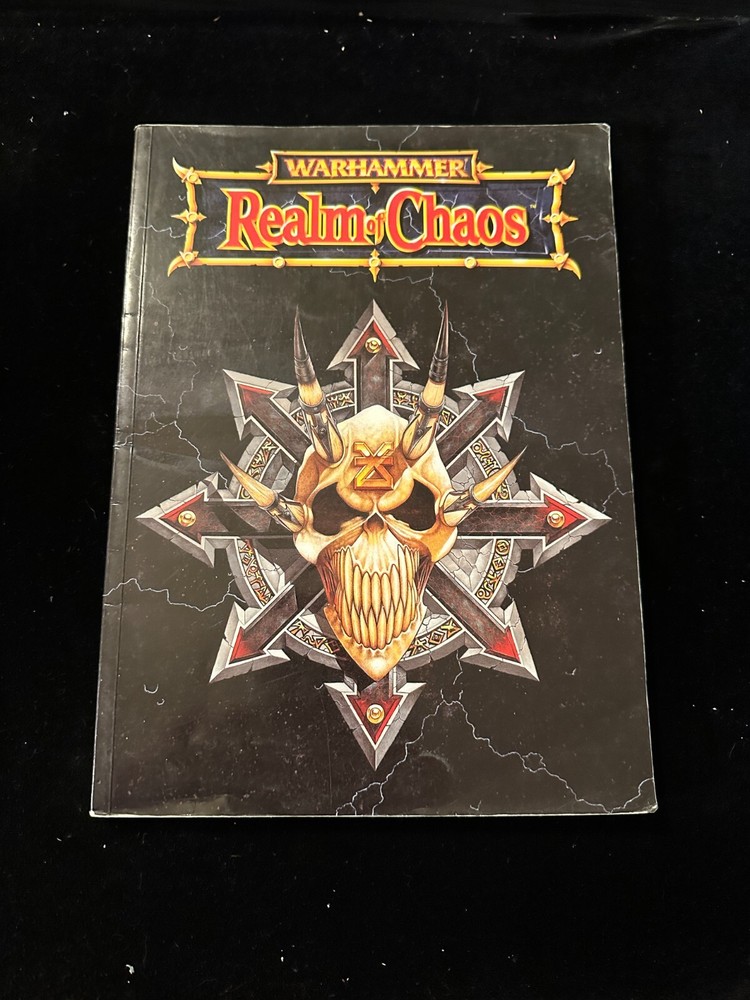 Games Workshop Warhammer Realm of Chaos Rulebook Supplement Codex Old World WFB