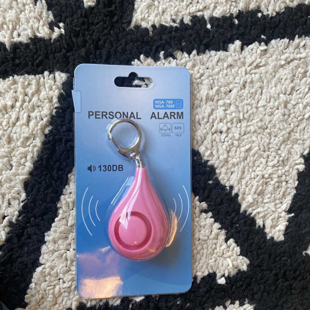 Pink Personal Alarm Keychain *NEW*