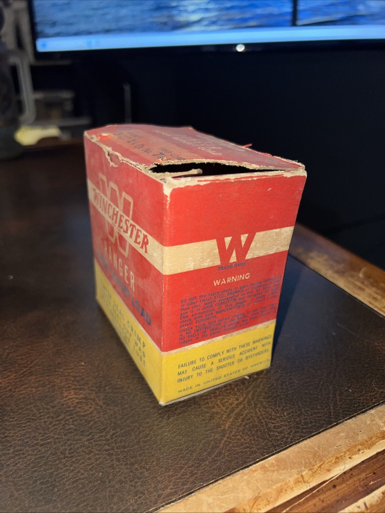Vintage Empty Ammunition Box
