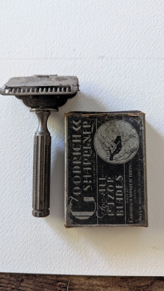 Vintage Gem Razor And Goodrich Sharpener