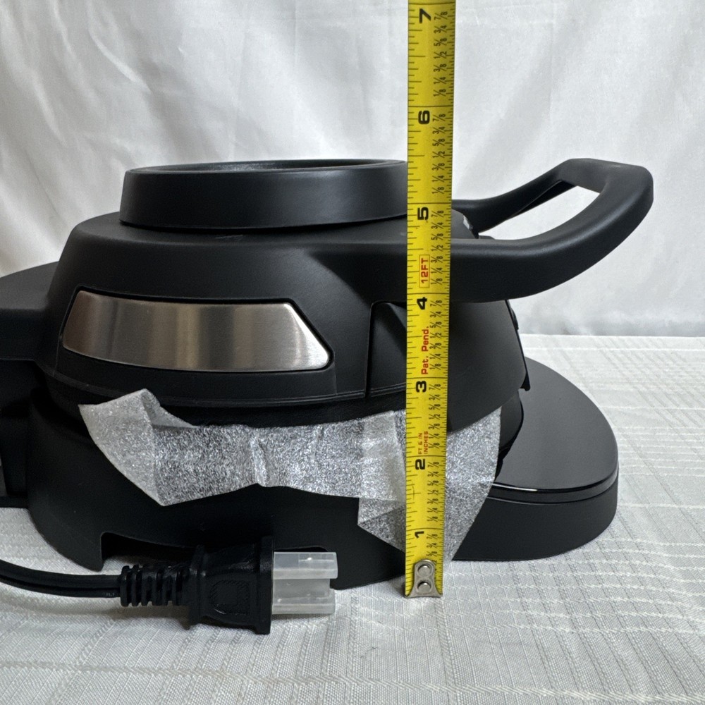 Chefman Digital Volcano Waffle Maker with Programmable Crunch Factor NEW IN BOX