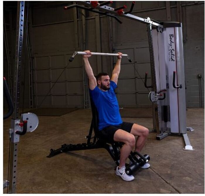 Body-Solid MB100A Aluminum Double Swivel Bar