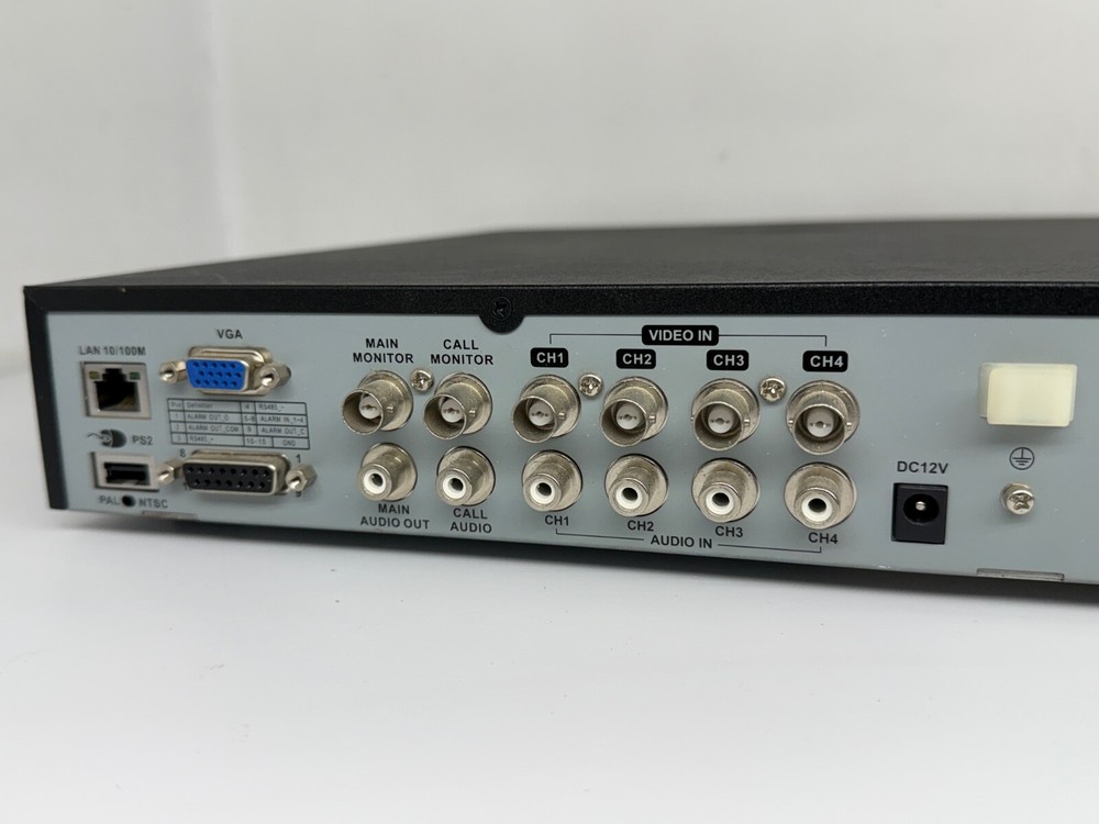 Speco Technologies DVR 4 Channel Digital Video Recorder DVR4TL250 UNTESTED READ