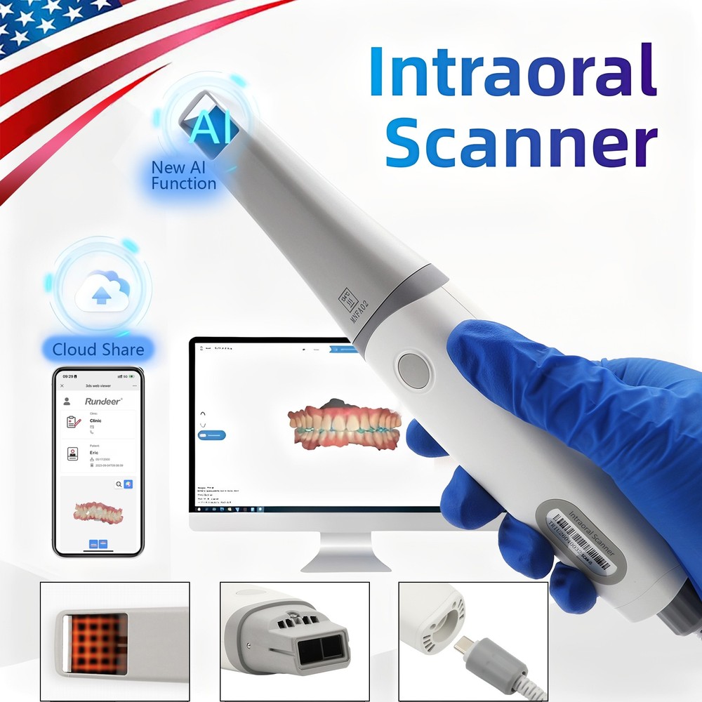 Free AI Scan Scanning Software Dental Digital System Scanner Fast Scan 30s