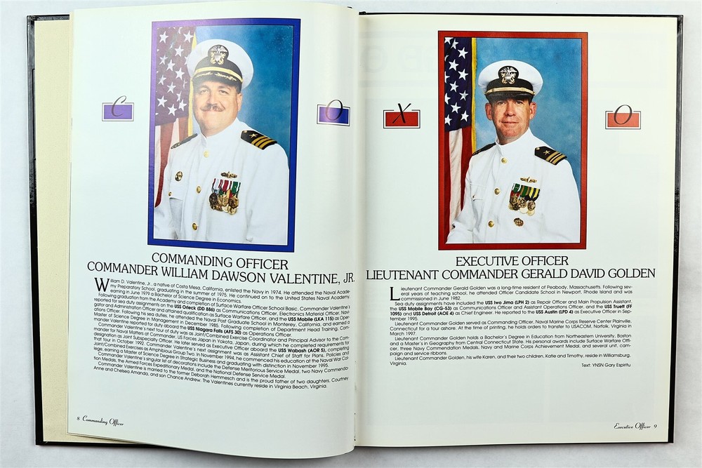 USS Austin (LPD-4) 1996 Mediterranean Deployment Cruise Book