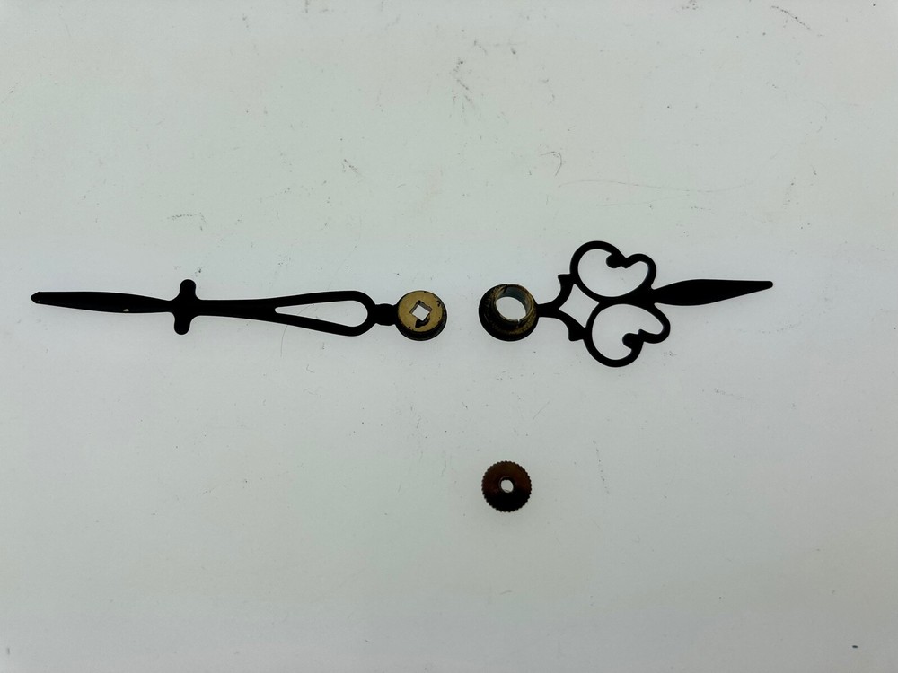 Hermle Clock Hand Set Original for 4" Dial with hand nut