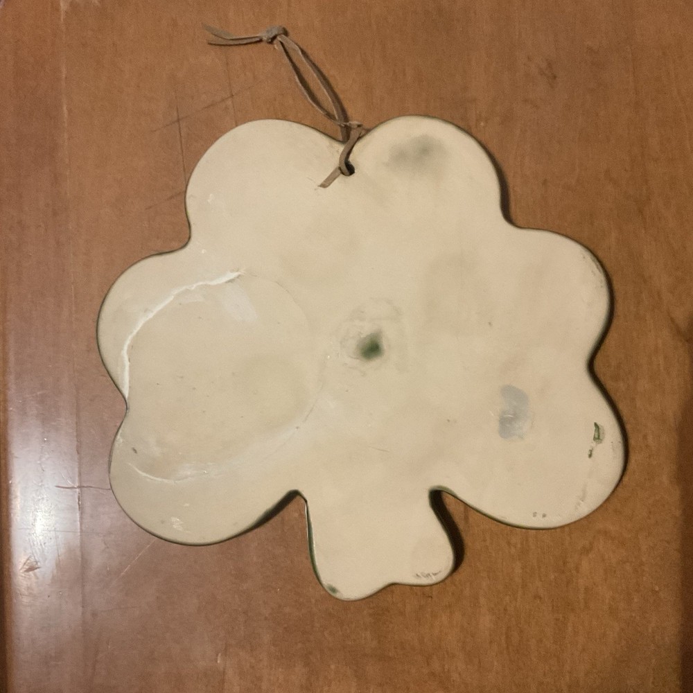 Celtic Shamrock Hanging Tile- 7 x 7.5"