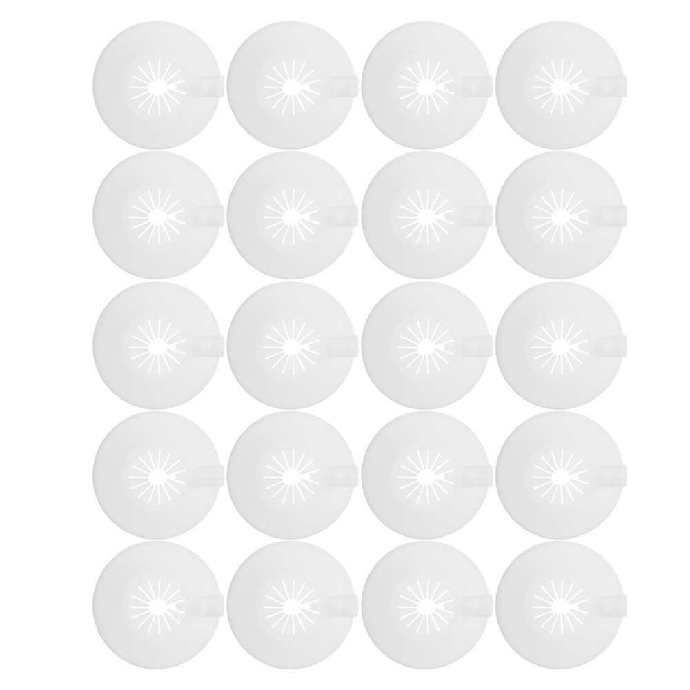 20 PCS Fire Sprinkler Accessories Replacement Ceiling Cover Plate