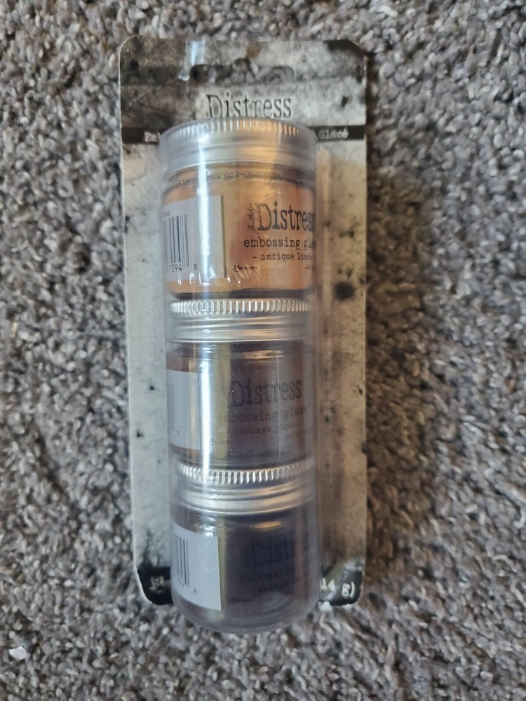 Tim Holtz Ranger Distress Embossing Glaze, 3pk