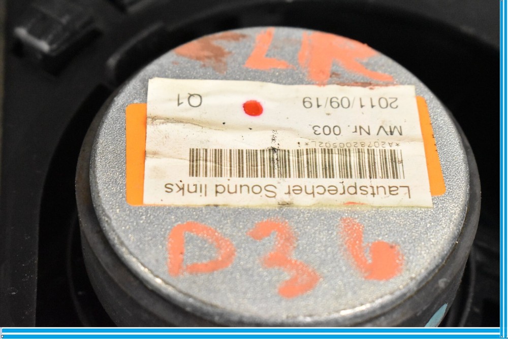 MERCEDES E-CLASS W207 COUPE REAR LEFT SPEAKER LEFT C207