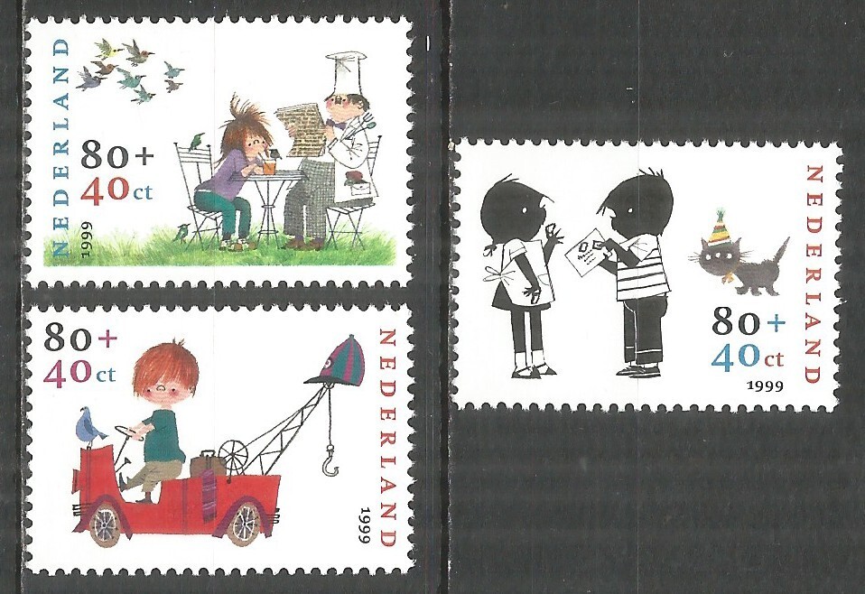 NETHERLANDS 1999 year , mint stamps MNH (**)
