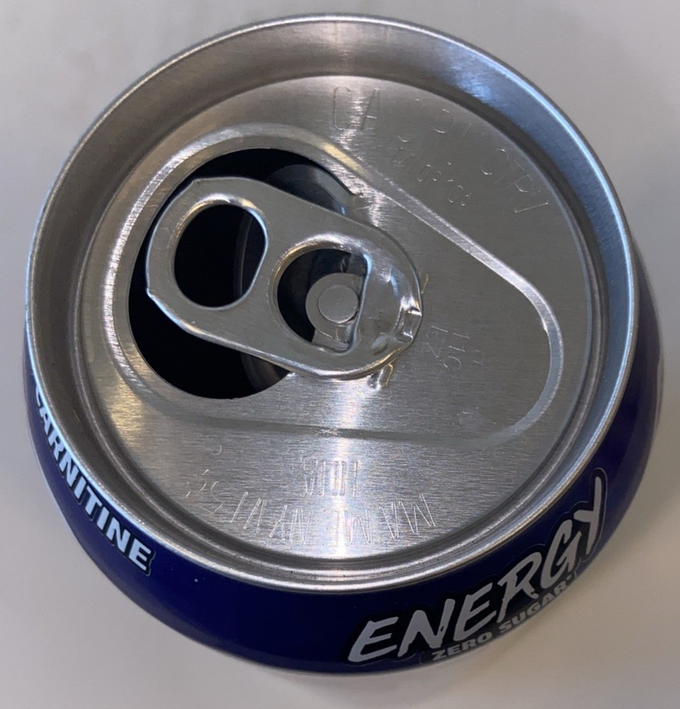 2025 16oz. WELCH’S ENERGY CAN ( GHOST )EMPTY TOP OPENED