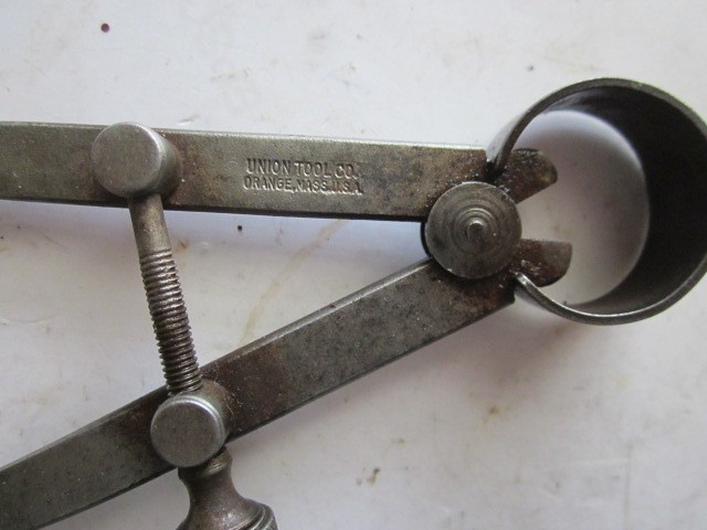 Vintage Union Tool Co 7” Inside Leg Caliper