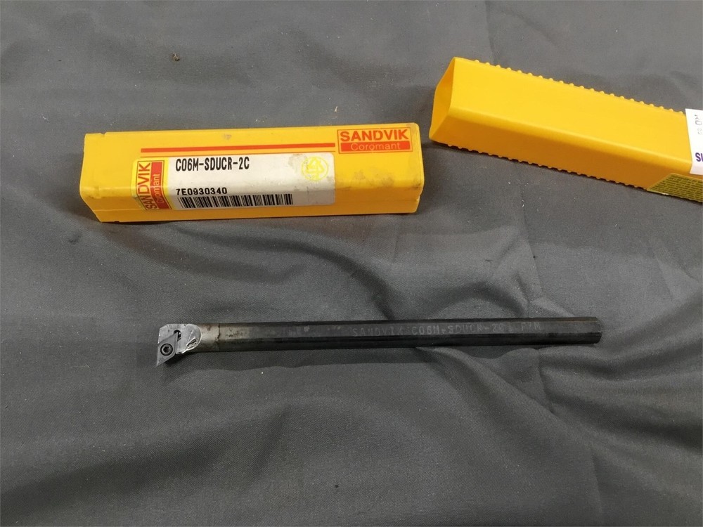 Sandvik C06M-SDUCR 1.5 Solid Carbide Boring Bar for 55 degree Inserts