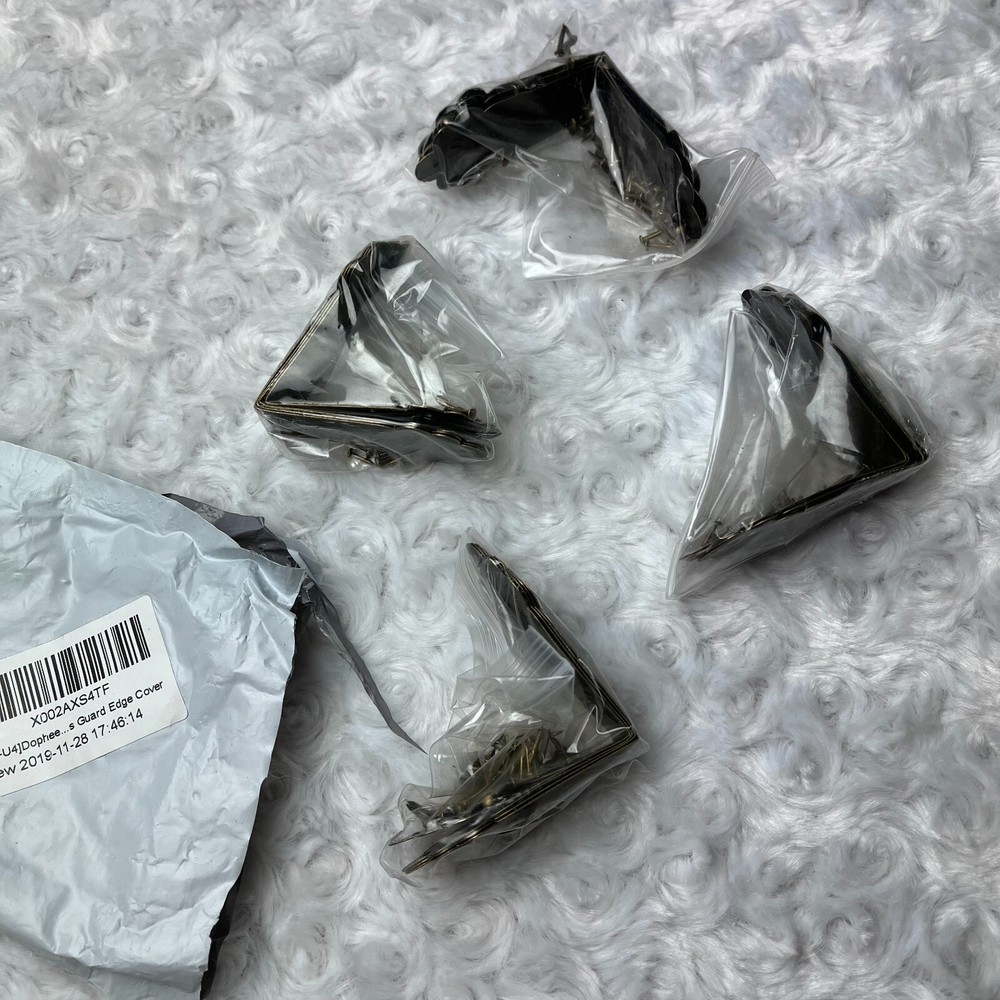 Brass Decorative Hardware Brads 16pc