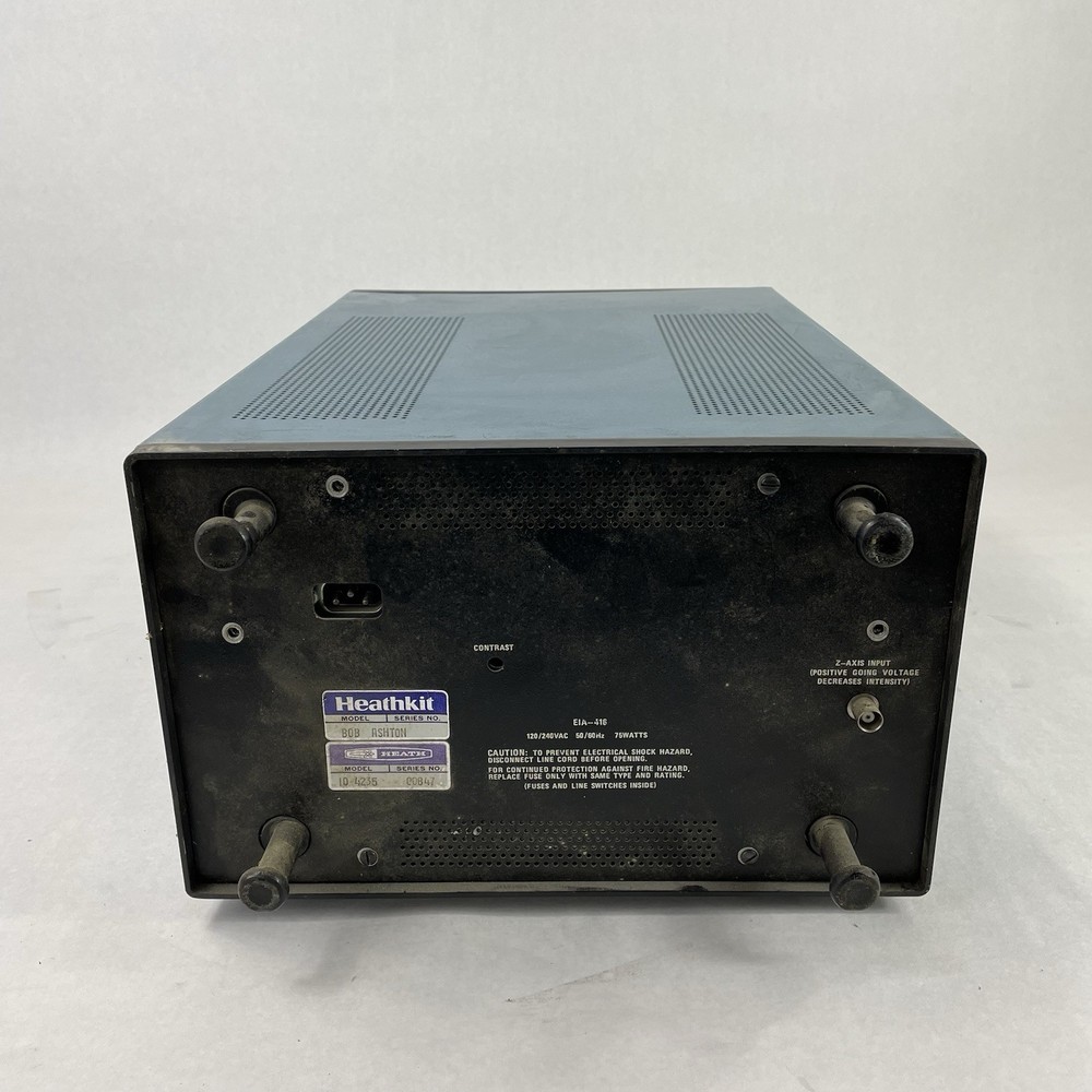 Heath Zenith SO-4235 Dual Trace Oscilloscope Untested