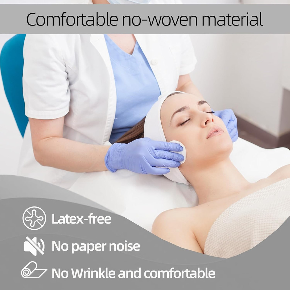 Disposable Massage Table Sheets -71" X 31.5" X 50 Sheets/Roll, 30 G/㎡-2 Roll Non