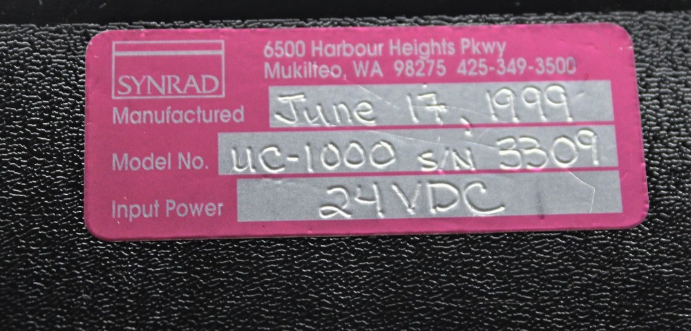 Synrad UC-1000 Laser Controller For CO2 Lasers Standalone System (3369471)