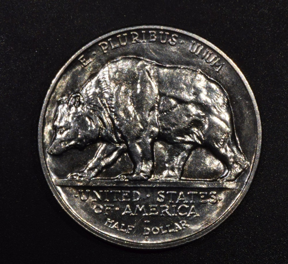 1925-S California Commemorative Silver Half Dollar "CH BU"