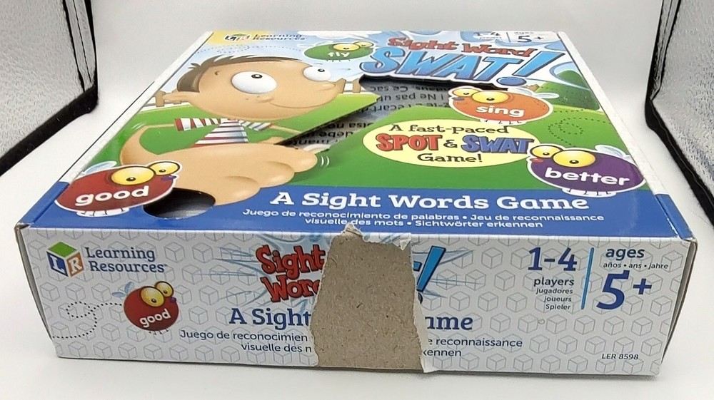Sight Word Swat Educational Sight Words Game Learning Resources