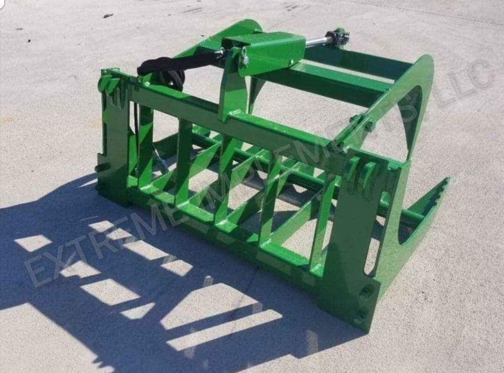 54" Root Rake Grapple Fits John Deere Compact Tractor Loader MODELS 100-500