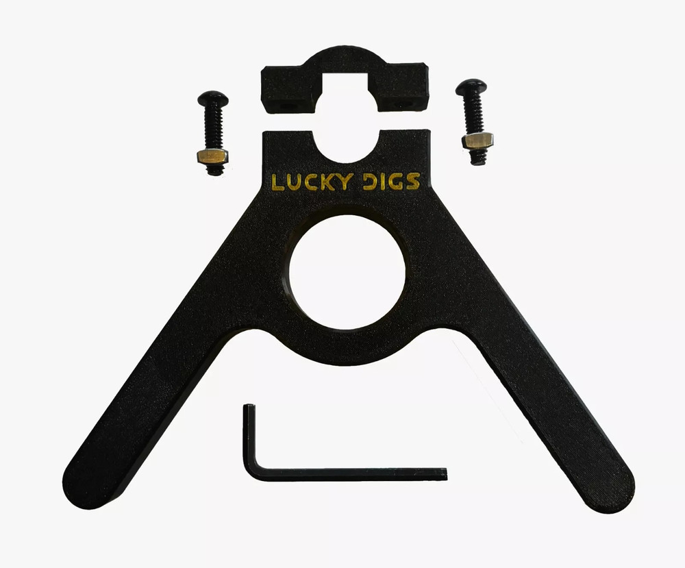 Minelab Manticore Y-Stand & Mounting Insert Black PET-G