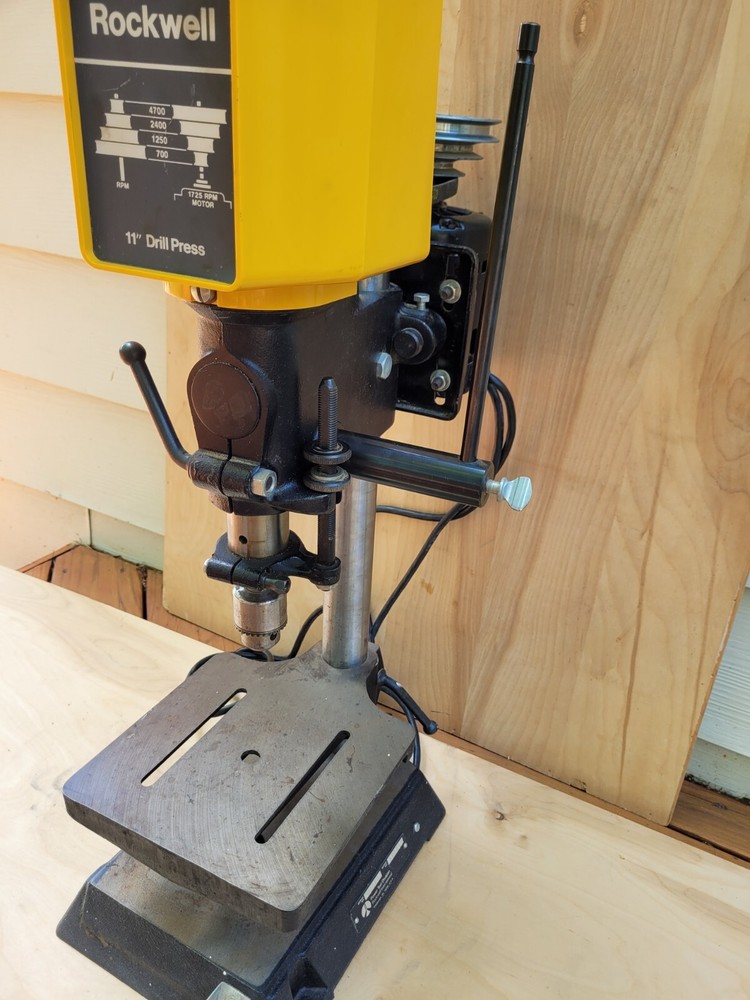 Rockwell 11-100 Benchtop Drill Press - Complete, Original