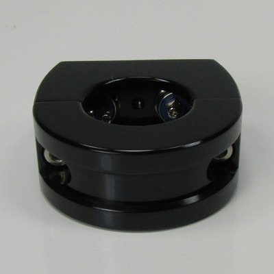 Billet Alum. 2-Button, Black Switch Block for 1" Handlebars Custom Chopper Cafe