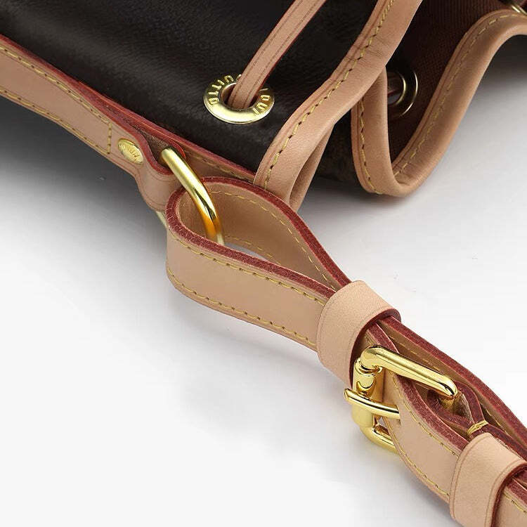 Adjustable Leather Straps - Natural and Honey Colors