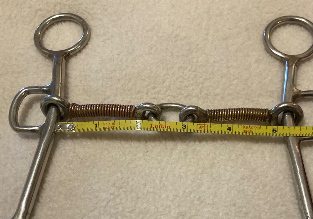 Western Copper Wire Wrapped Lifesaver Gag Bit