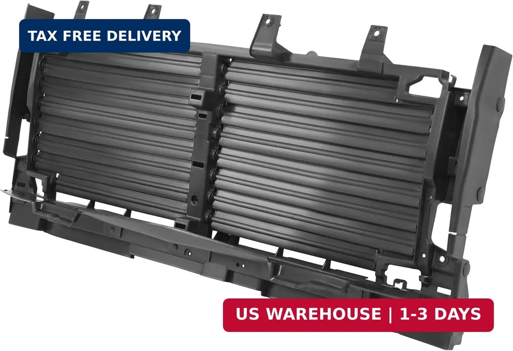 HECASA Active Radiator Shutter Assembly Compatible with 2019-2023 Chevrolet Silv