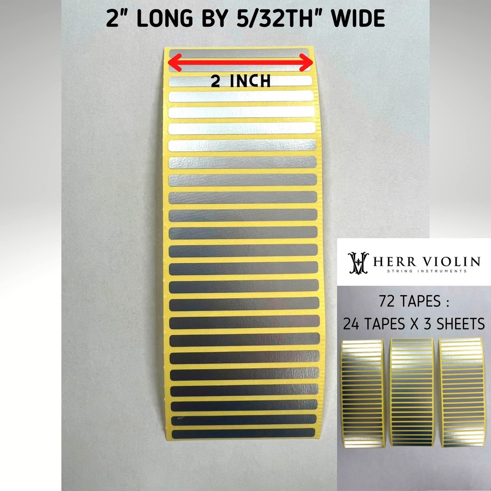 Violin Fingerboard Tape for Note Positioning | Viola & String Instrument Use