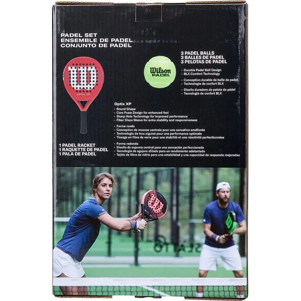 NEW Wilson Optix XP Padel Set