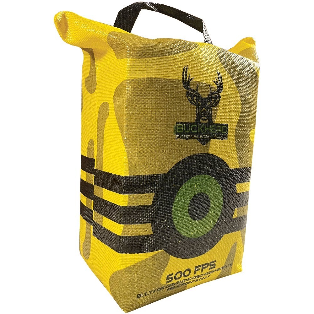 Portable Discharge Target for Shooting Practice and Training