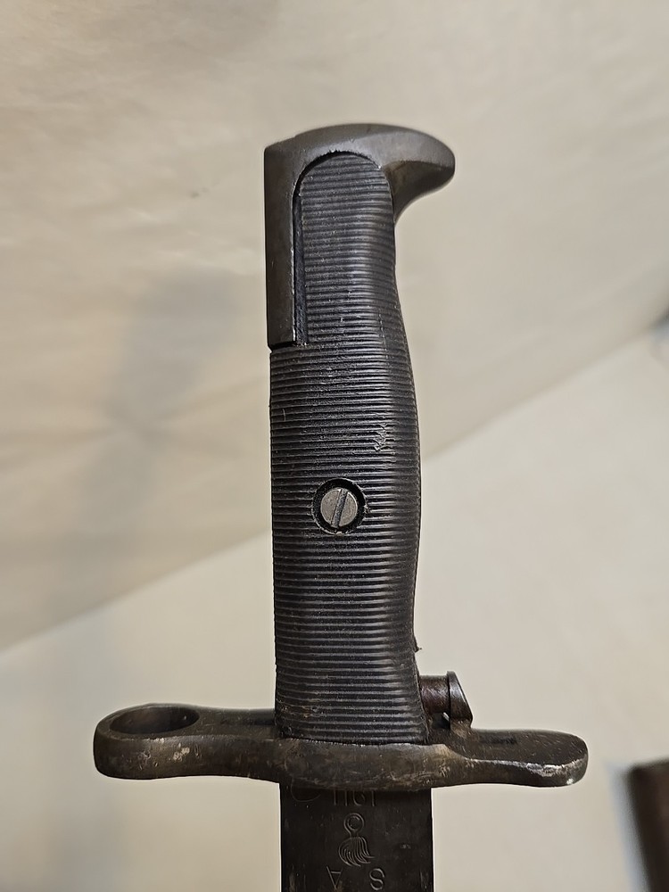 WWI Springfield Armory M1903 Bayonet Dated 1911 w/Scabbard - SA