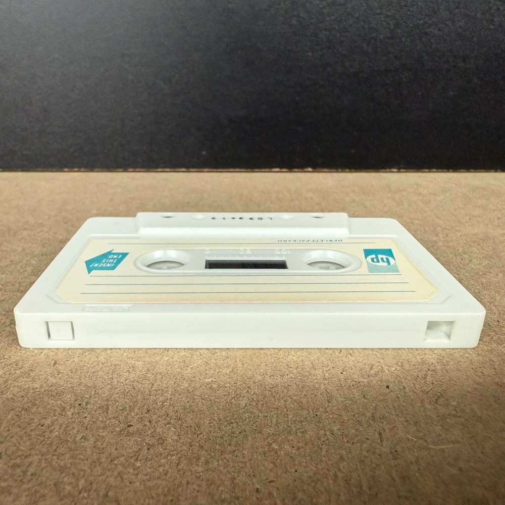 Vintage Hewlett Packard Data Cassette Tape System Loader & Edit 92410-12002 A