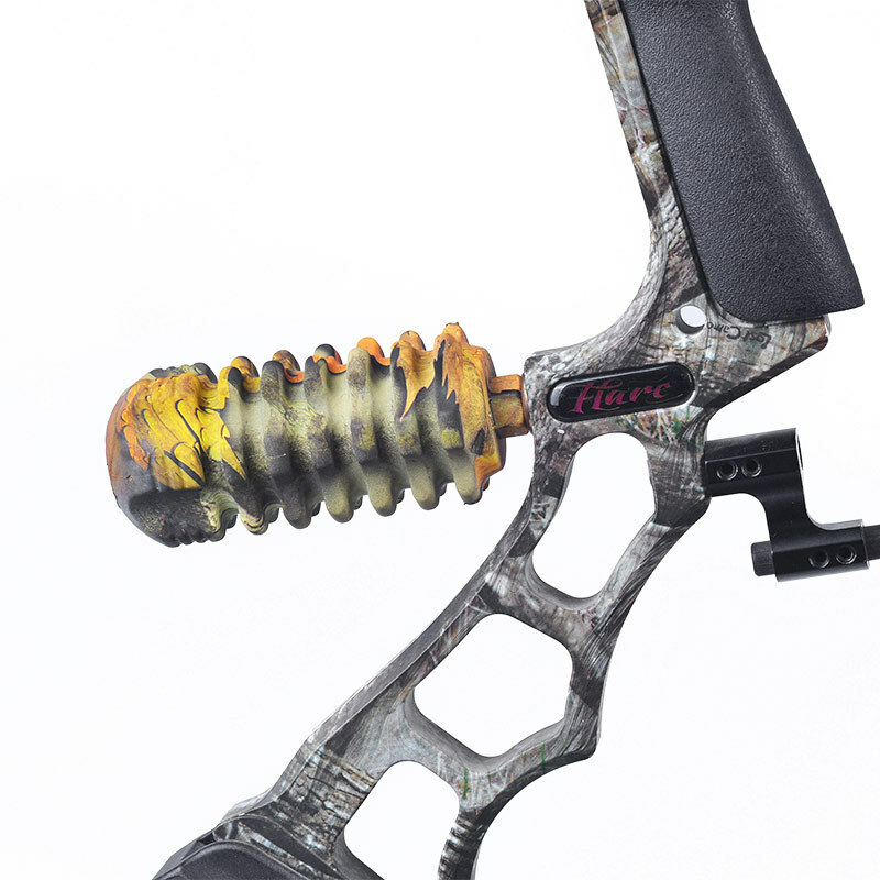 Archery Compound Bow Stabilizer Rubber Shock Absorb Damper Hunting Bow Shooting