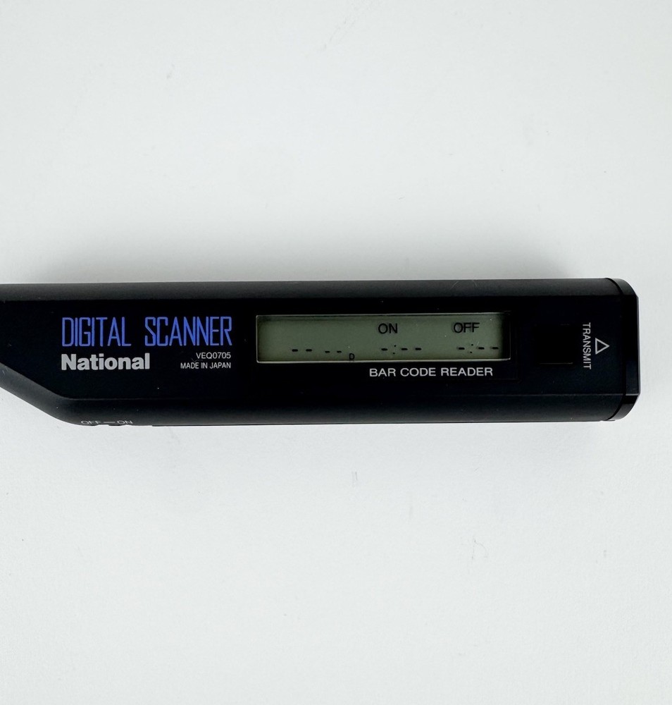 Genuine National / Panasonic VEQ-0705 Digital Scanner Bar Code Reader Made Japan