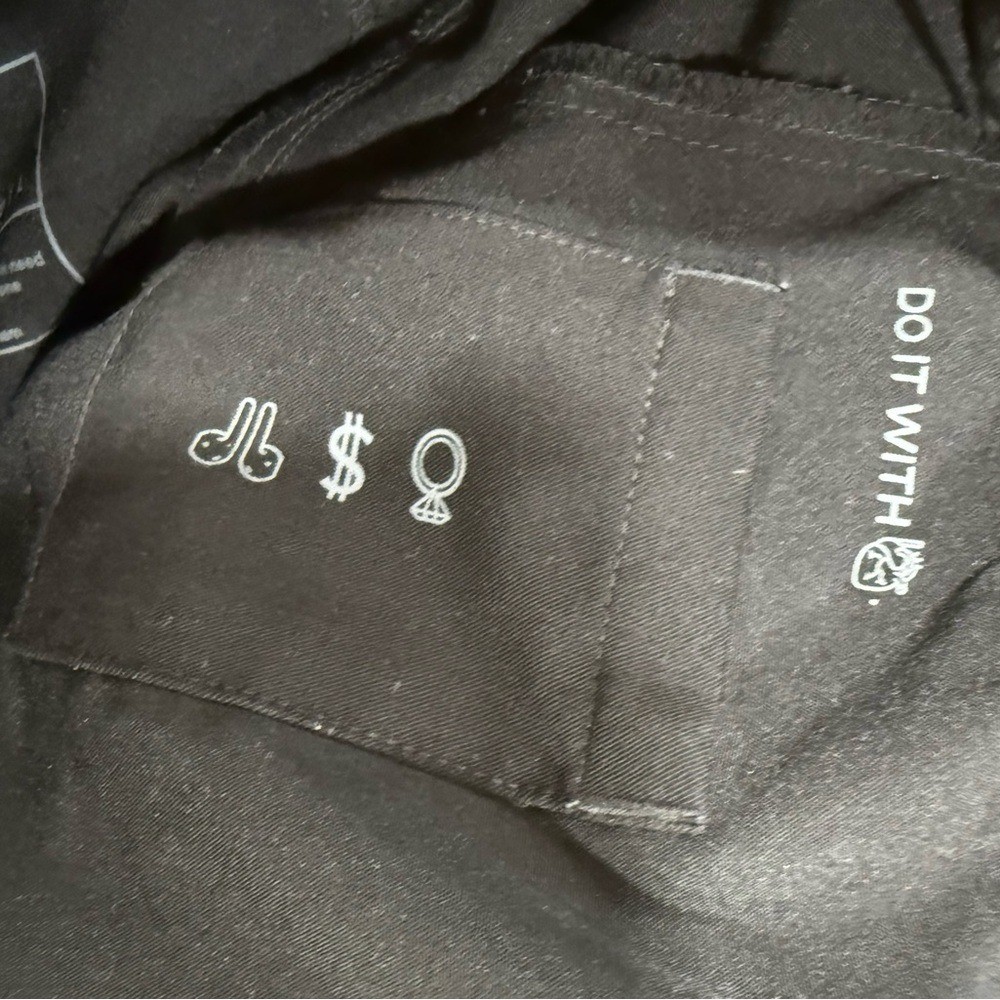 Black Large Figs Technical Collection Scrub Set EUC