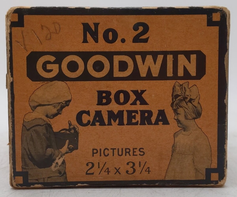 Goodwin No. 2 Vintage Box Camera EX/Box
