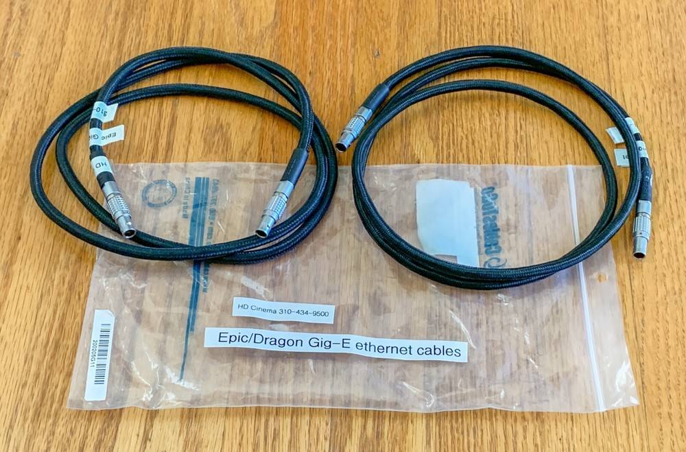 RED EPIC/Dragon Gig-E Ethernet Master/Slave cable 4'
