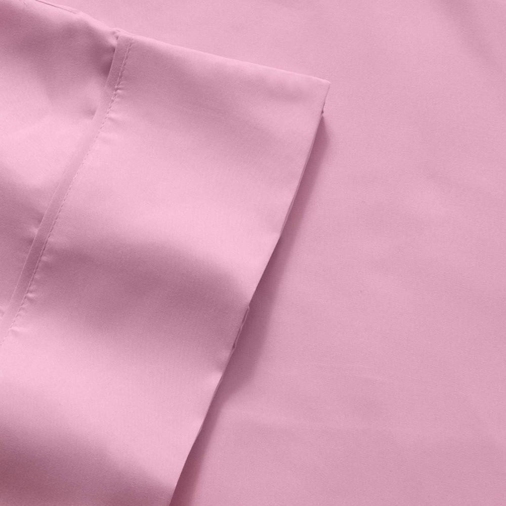 Queen Sheets Pink 6 Piece 1500 Supreme Collection Fine Brushed Microfiber Deep
