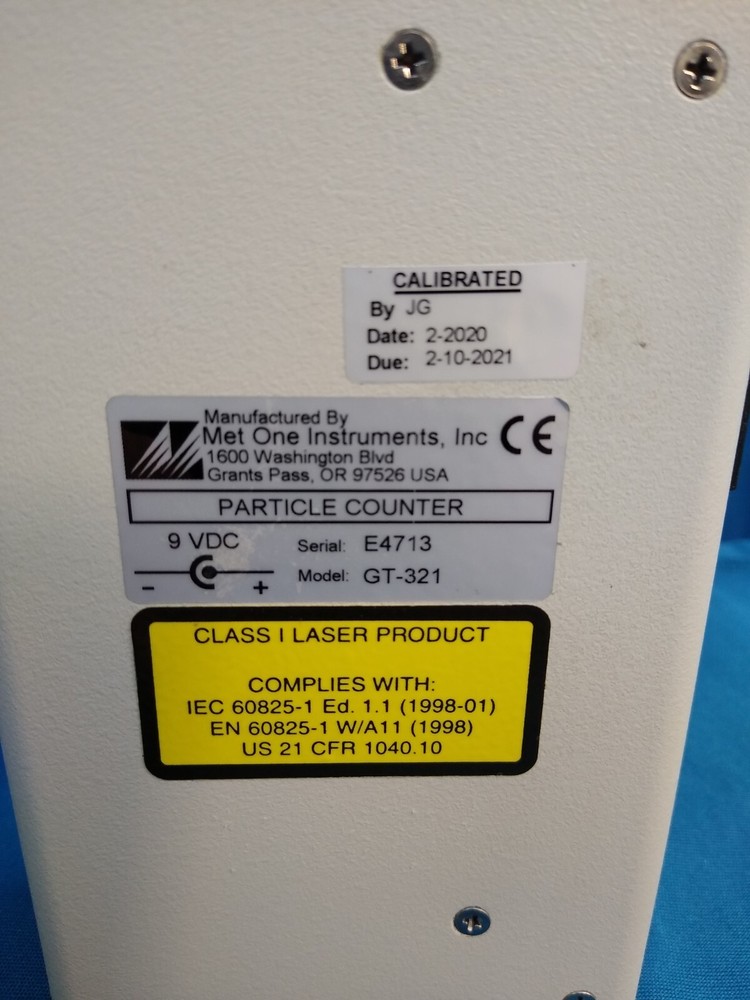 Met One GT-521 Hand Held Particle Counter